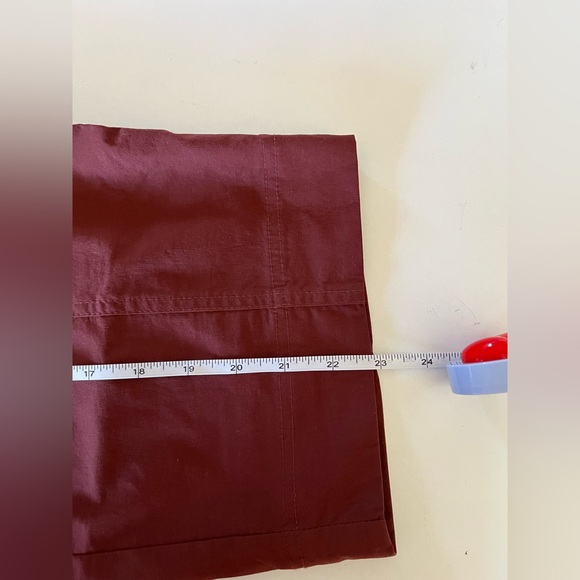 Women’s Prana Long Shorts Pull On Tie Waist Activewear hiking Burgundy Size M - Picture 6 of 7